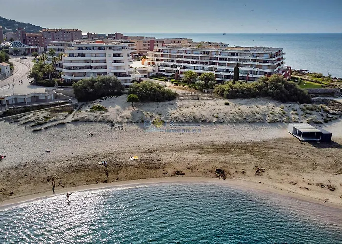 公寓 Appartement Climatise 4/6 Pers Avec Terrasse Vue Sur Mer - Fr-1-472A-166